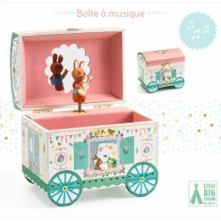 Boîte à bijoux musicale Roulotte enchantée