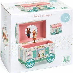 Boîte à bijoux musicale Roulotte enchantée