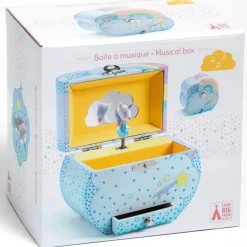 Boîte à bijoux musicale Rêves des licornes