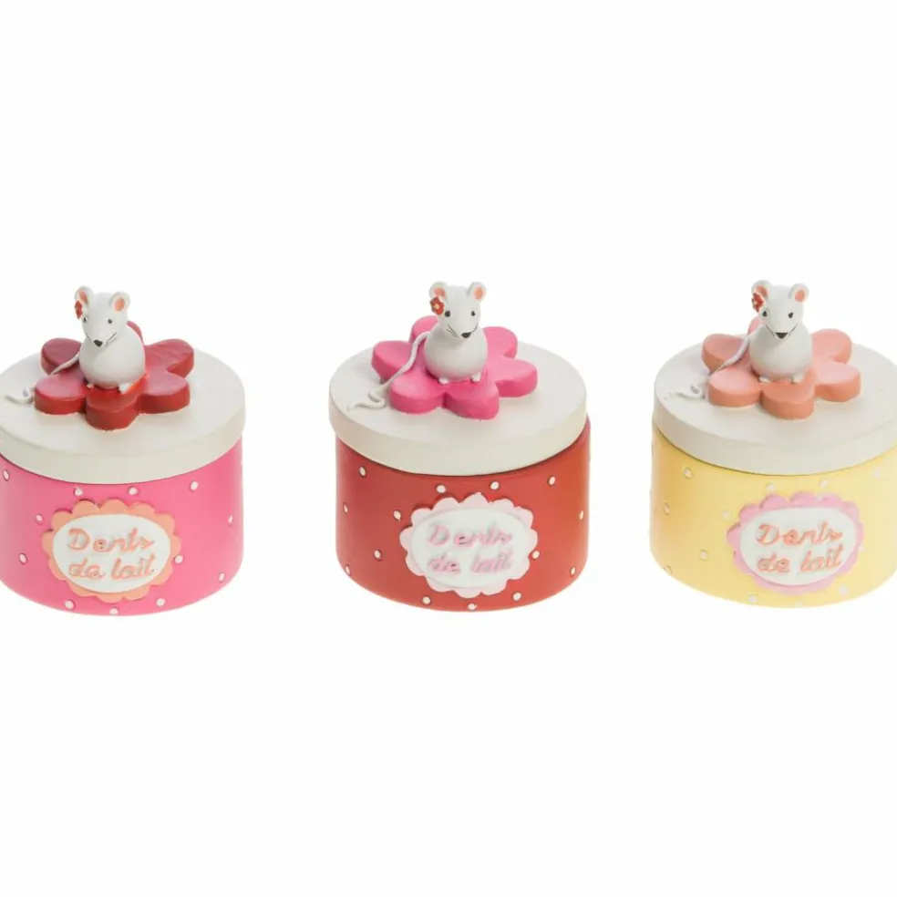 Boîte à dent Fleur (coloris aléatoire)