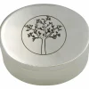 Boîte à dents Arbre de vie personnalisable (métal argenté)