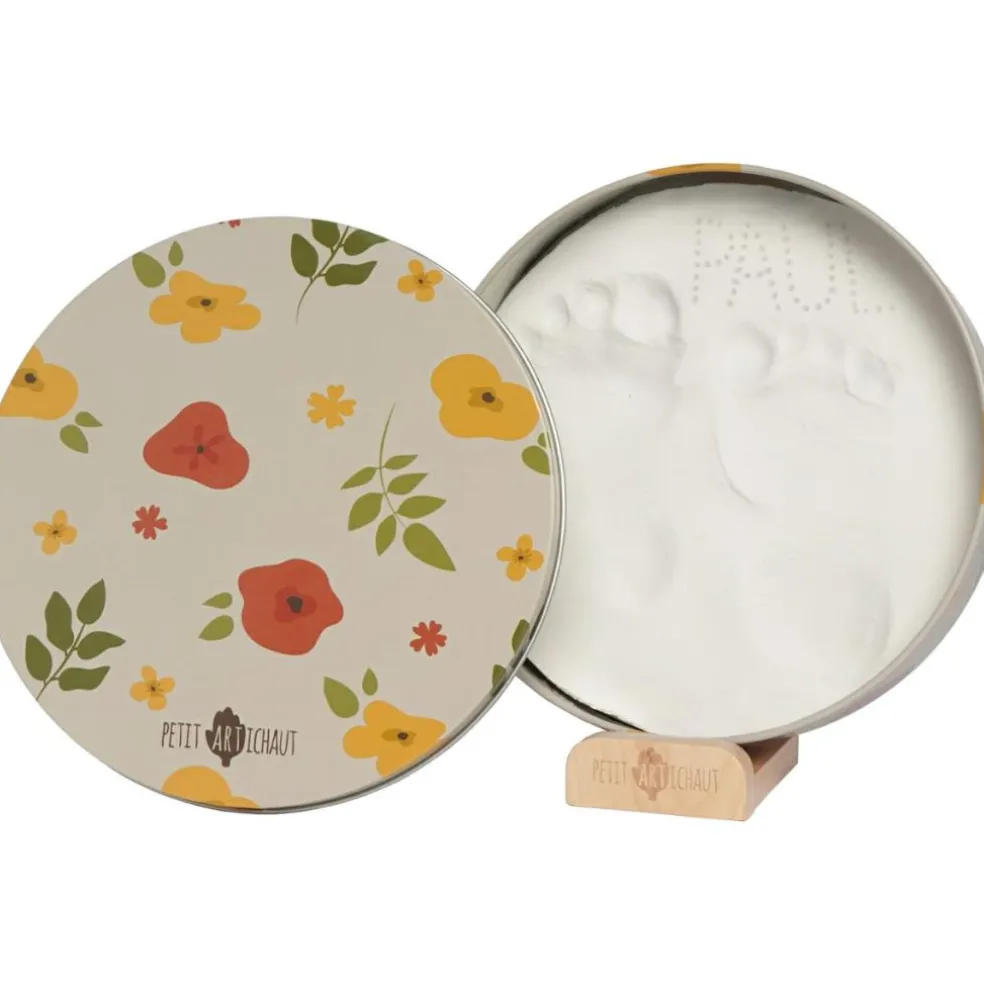 Boîte à empreintes Baby box ronde Little Prairie