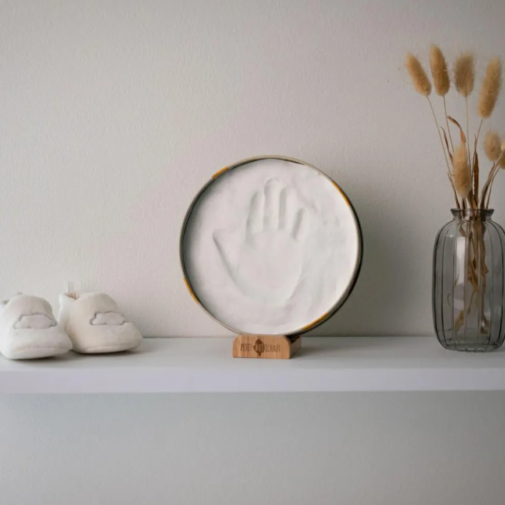Boîte à empreintes Baby box ronde Little Prairie