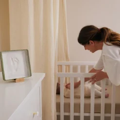 Boîte à empreintes Baby Box Carrée Olive Tree