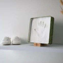 Boîte à empreintes Baby Box Carrée Olive Tree
