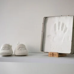 Boîte à empreintes Baby Box Carrée Jolis Cœurs