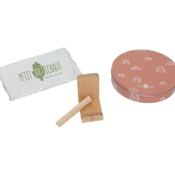 Boîte à empreintes Baby Box Ronde Rainbow Terracotta