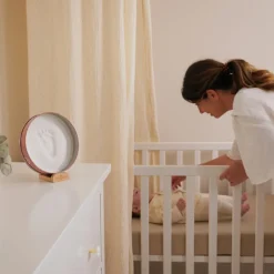 Boîte à empreintes Baby Box Ronde Rainbow Terracotta