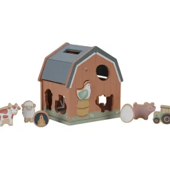 Boîte à formes en bois Little Farm