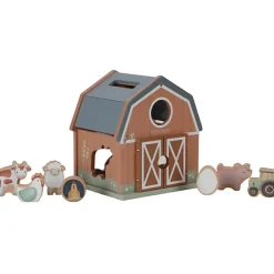 Boîte à formes en bois Little Farm