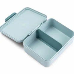 Boîte à goûter avec séparateur Tiny farm Bleu
