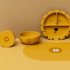 Boîte à goûter en silicone Mr. Lion