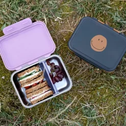 Boîte à goûter-Lunch box inox Little Gang Smile