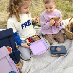 Boîte à goûter-Lunch box inox Little Gang coeur