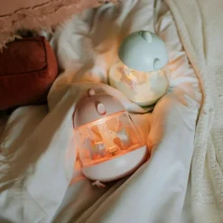 Boîte à musique Carrousel Rose