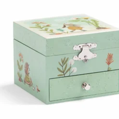 Boîte à musique coffret Trois petits lapins