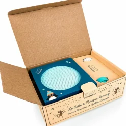 Boîte à musique magnétique famille pingouins