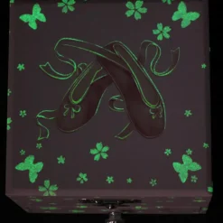 Boîte à musique phosphorescente Chaussons de danse