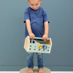 Boîte à outils en bois All animals