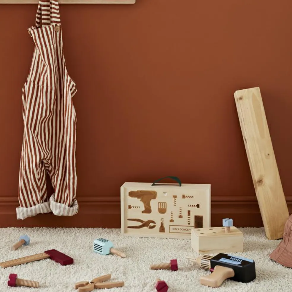 Boîte à outils en bois Kid's Hub