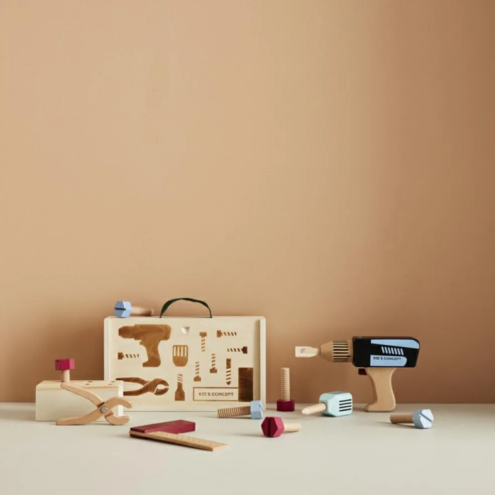Boîte à outils en bois Kid's Hub