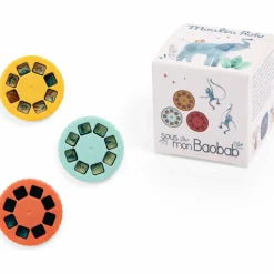 Boîte de 3 disques pour lampe à histoires Sous mon baobab