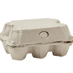 Boîte de 6 oeufs en bois Bistro