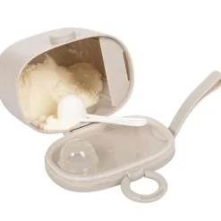 Boîte de conservation du lait en poudre grise (500 ml)