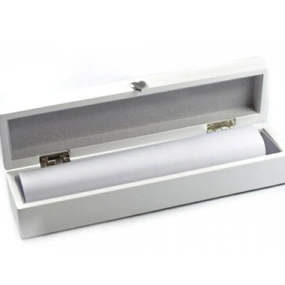 Boîte souvenir certificat de naissance Oursons personnalisable (métal argenté)