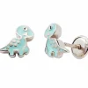 Boucles d'oreilles Dinosaure (argent)