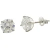 Boucles d'oreilles puces 4 mm (argent)