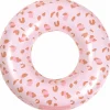 Bouée Léopard vieux rose (90 cm)