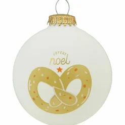 Boule de Noël Bretzel Noël Gourmand