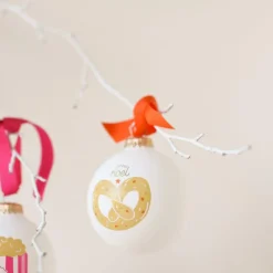 Boule de Noël Bretzel Noël Gourmand