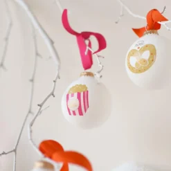 Boule de Noël Bretzel Noël Gourmand (personnalisable)