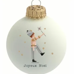 Boule de Noël Casse Noisette x Atelier Oranger (personnalisable)