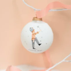 Boule de Noël Casse Noisette x Atelier Oranger (personnalisable)