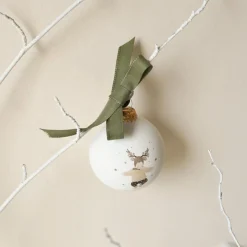 Boule de Noël Mon 1er Noël Les Yeux Fripons (personnalisable)