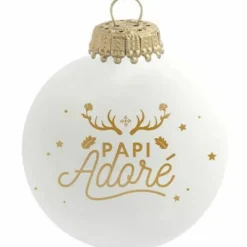 Boule de Noël Papi Adoré