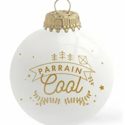 Boule de Noël Parrain cool