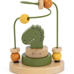 Boulier en bois avec tour à empiler Mr. Dino