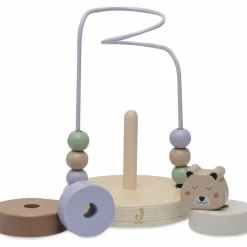 Boulier en bois avec tour à empiler Jungle Jambo Cheetah