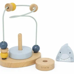 Boulier en bois avec tour à empiler Mr. Shark