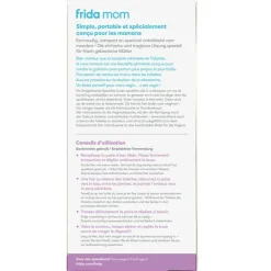 Bouteille de lavage périnéale renversée