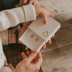 Boutons de manchette Mon Petit Poids personnalisable (laiton)