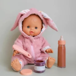 Box lait Chocolat et petit pot magique pour poupée