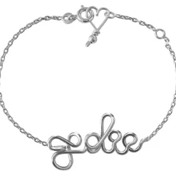 Bracelet chaîne Jolie argent