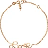 Bracelet chaîne Mon petit love goldfilled rose