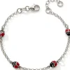 Bracelet Coccinelle (argent)