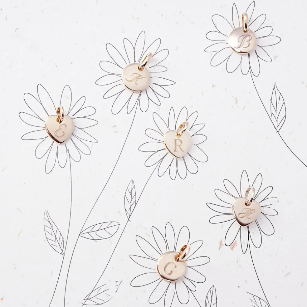 Bracelet cordon 2 charms rond personnalisable (plaqué or)